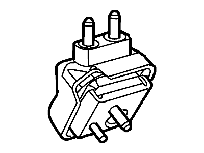 2003 Ford Ranger Motor And Transmission Mount - YL5Z-6038-CB