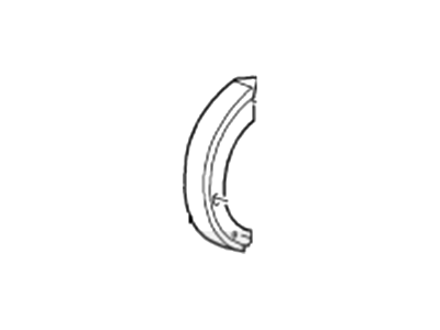 Ford Explorer Sport Parking Brake Shoe - XL2Z-2648-AA