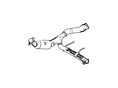 Ford 9L3Z-5E212-D Catalytic Converter Assembly