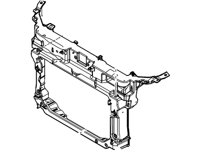 2013 Lincoln MKX Radiator Support - CT4Z-16138-C