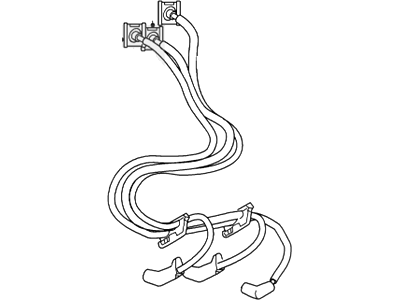Ford Spark Plug Wire - 1U2Z-12286-CAA