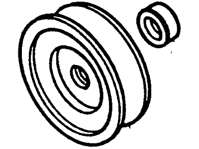 Ford F-250 Alternator Pulley - E6SZ-10344-B
