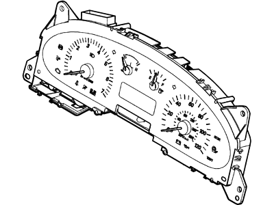 Ford 5F1Z-10849-HA Instrument Cluster