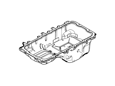 2013 Lincoln Mark LT Oil Pan - BL3Z-6675-A