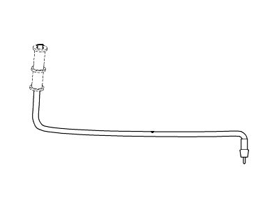 Ford Thunderbird Antenna Cable - 1W6Z-18812-BA