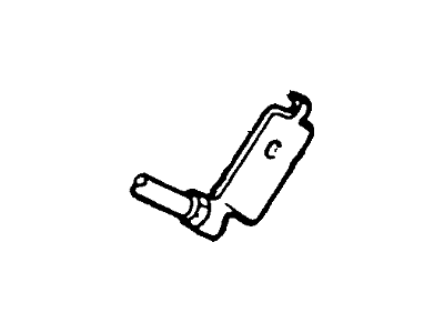 1999 Mercury Grand Marquis Hydraulic Hose - XW7Z-2A442-AB