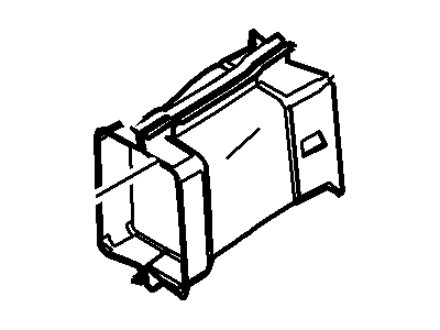 Ford AH6Z-18C433-A Duct - Heater Outlet