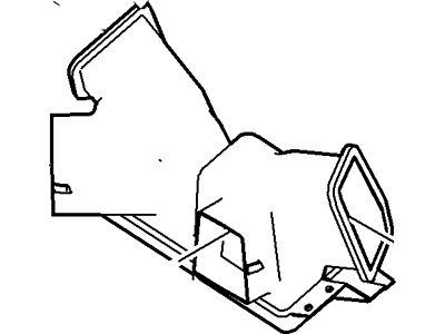 Ford AH6Z-19B680-C Duct Assembly - Air Conditioner