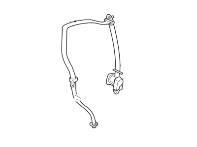 Lincoln Aviator Seat Belt - 3C5Z-78611B68-BAA