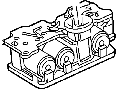 Ford XW4Z-7G391-AB Solenoid Assembly