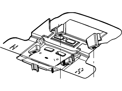 Ford 3W7Z-54045A46-AA Bracket - Console