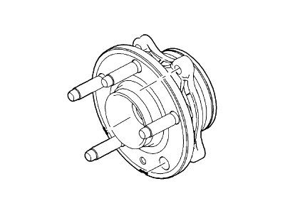 2015 Lincoln MKT Wheel Hub - DE9Z-1104-C