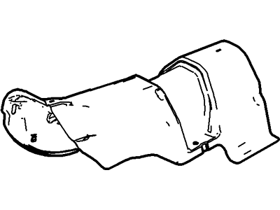 Ford 5F9Z-5411130-AB Insulator - Tunnel