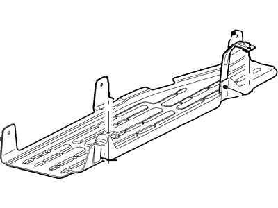 Mercury Fuel Tank Skid Plate - 1L2Z-9A147-AD