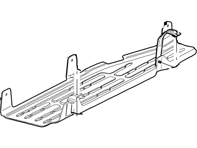 Lincoln Fuel Tank Skid Plate - 1L2Z-9A147-AD