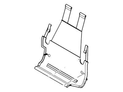 Ford 8A5Z-54644K63-AC Cover - Seat Track