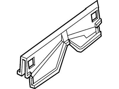 Ford F4ZZ6310782A Crossmember Assembly