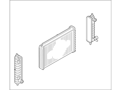 Ford Mustang Radiator - 1R3Z-8005-CA