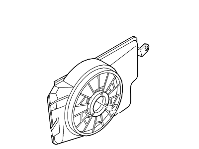 Ford Mustang Engine Cooling Fan - 3R3Z-8C607-A