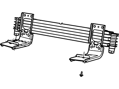 2004 Ford Mustang Oil Cooler - 3R3Z-7A095-AA