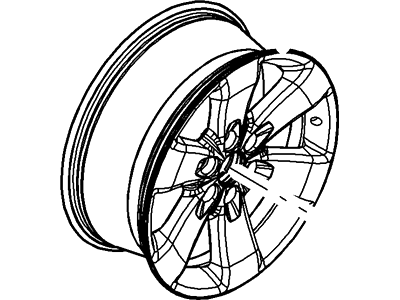 2011 Lincoln Mark LT Spare Wheel - AL3Z-1007-H