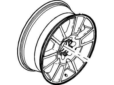 2014 Lincoln Mark LT Spare Wheel - EL3Z-1007-A