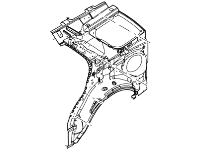 Ford BB5Z-7827791-A Panel