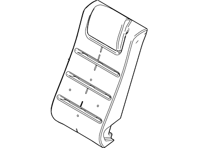 Ford 6N7Z-5466800-A Pad - Rear Seat Back