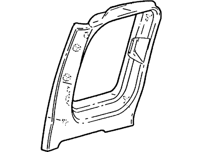 Ford XL3Z-1825509-AAA Moulding - Rear Window