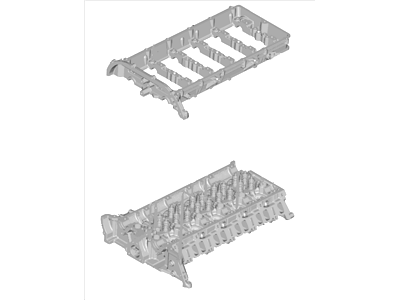 Ford BK3Z-6049-A Cylinder Head Assembly