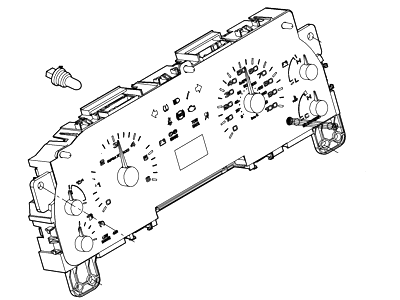 Ford Speedometer - 6C3Z-10849-CC