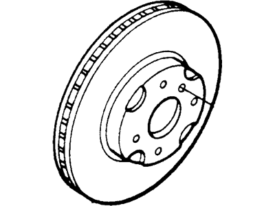 Ford Probe Brake Disc - E92Z-1125-A