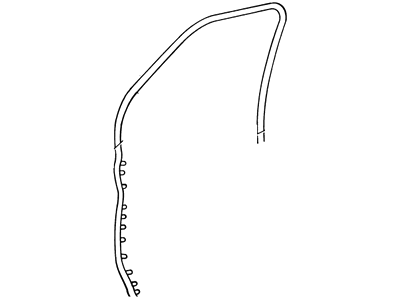 1998 Ford Econoline Super Duty(1996-1999) Door Seal - F2UZ-1520530-A