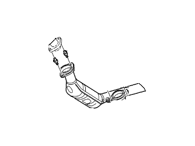 Ford 1W6Z-5E212-RH Catalytic Converter Assembly