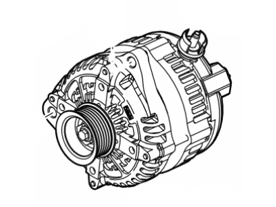 2013 Lincoln Mark LT Alternator - FU2Z-10V346-PRM