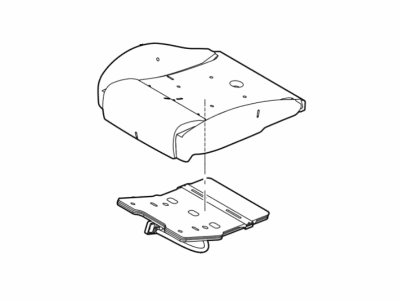 2010 Ford Mustang Seat Cushion - AR3Z-63632A22-B