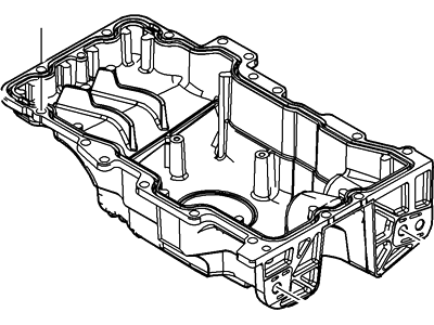 Ford 9L8Z-6675-A Pan Assembly - Engine Oil