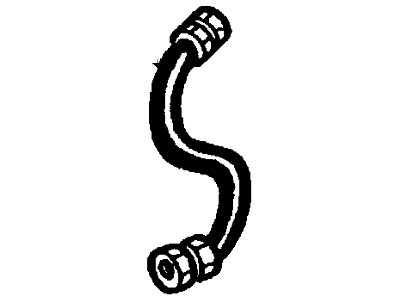 1997 Ford Escort Clutch Hose - F7CZ-7T504-AA