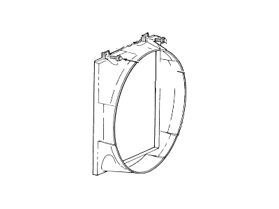 Ford Ranger Fan Shroud - F87Z-8146-HA