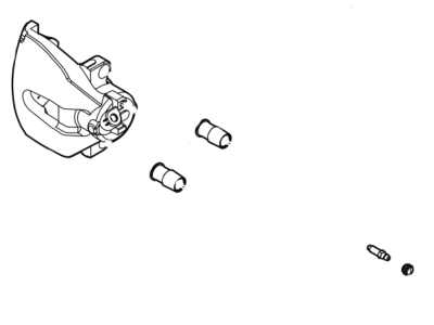 Ford H2MZ-2V121-BRM Reman Caliper Assembly - Brake - Less Pad