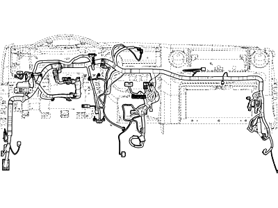 Ford AL7Z-14401-BA Wiring Assembly - Main
