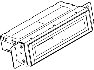 Ford BE5Z-10D885-B Unit - Display