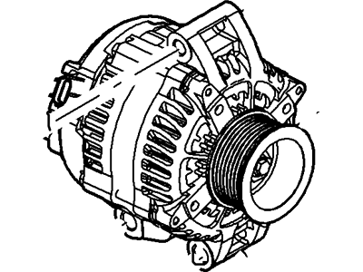 2010 Ford F-550 Super Duty Alternator - 7C3Z-10346-A