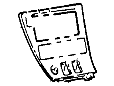 Ford F5LY63046A44A Panel Instrument