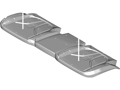 2019 Lincoln MKC Seat Cushion - EJ7Z-7863840-D