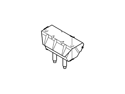 Ford 5L1Z-6068-AA Engine Support Insulator Assembly