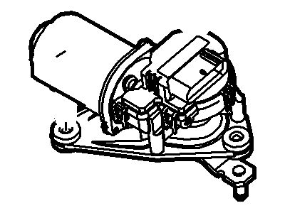 2007 Ford E-450 Super Duty Wiper Motor - 8C2Z-17508-B