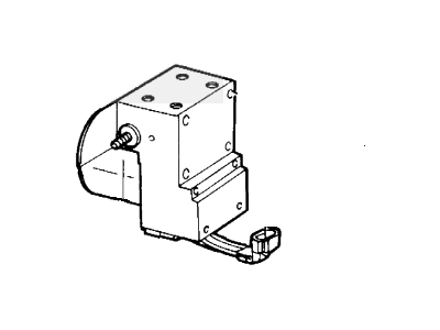 Mercury Sable ABS Pump And Motor Assembly - YF1Z-2C286-AA