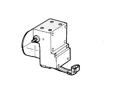 2001 Mercury Sable ABS Pump And Motor Assembly - YF1Z-2C286-AA