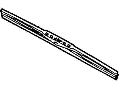 1988 Ford Thunderbird Wiper Blade - F8PZ-17528-FA